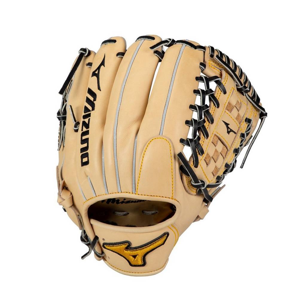 Mens Mizuno Pro Pitcher’s 12" - Deep Pocket Baseball Gloves Brown Philippines (ZRCNJG384)